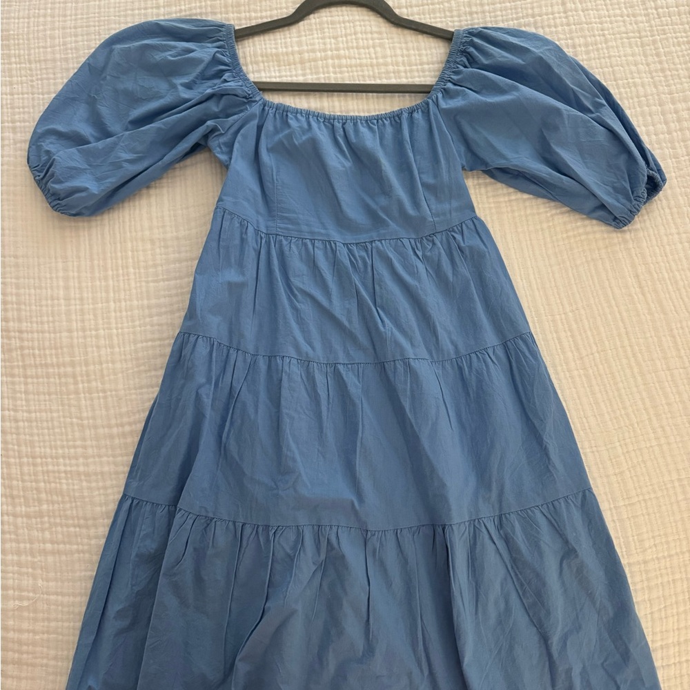 Blue Babydoll Dress